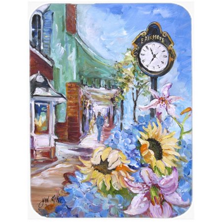 CAROLINES TREASURES Fairhope Clock Mouse Pad- Hot Pad and Trivet JMK1187MP